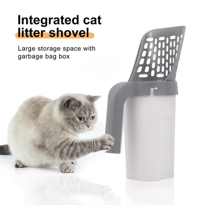 Self Contained Cat Litter Shovel